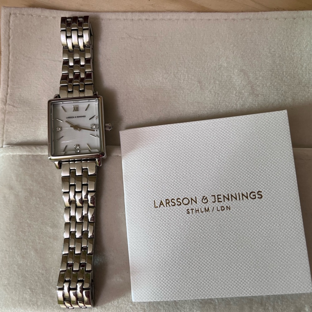 Larsson and Jennings -BOYFRIEND MINI ELEVATE SILVER 31MM